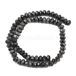 Natural Larvikite Beads Strands&nbsp;G-C259-A45-5x8mm