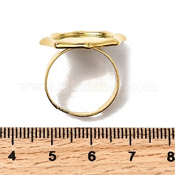 304 Stainless Steel Cuff Ring Components&nbsp;STAS-P403-05G