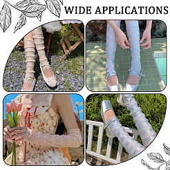 Nylon Lace Oversleeves for Women&nbsp;AJEW-WH20080-24A
