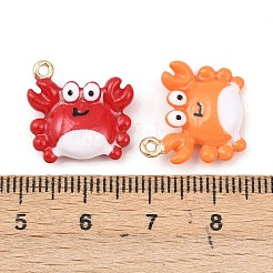 Alloy Enamel Pendants&nbsp;FIND-G101-04G-02