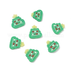 Christmas Handmade Polymer Clay Cabochons&nbsp;PY-CBA2910-01B