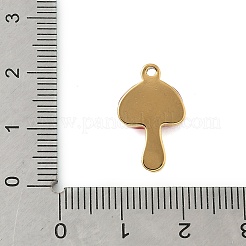 304 Stainless Steel Enamel Pendants&nbsp;STAS-P404-04G