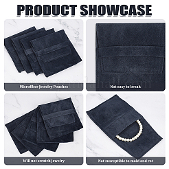Velvet Jewelry Flap Pouches&nbsp;ABAG-WH0038-43E