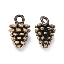 Rack Plating Brass Charms&nbsp;X-KK-F834-07BAB