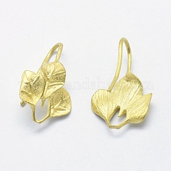 Brass Earring Hooks&nbsp;KK-K186-72C-RS