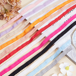 24 Yards 12 Colors Chinlon Wavy Edge Elastic Band&nbsp;EC-GF0001-42