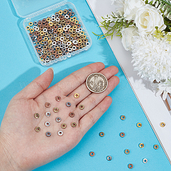 300Pcs 5 Colors Tibetan Style Alloy Beads&nbsp;FIND-PA0001-67