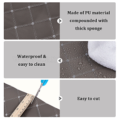 PVC Leather with Foam Fabric&nbsp;DIY-WH0671-391B