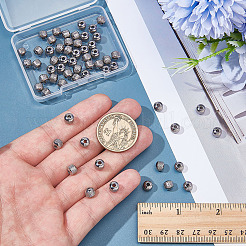 60Pcs 304 Stainless Steel Beads&nbsp;STAS-ME0002-51