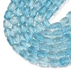 Transparent Glass Beads Strands&nbsp;GL-A001-01A-03