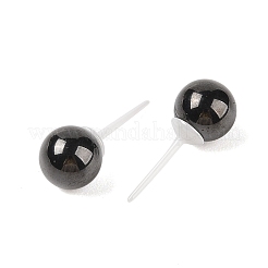 Hypoallergenic Bioceramics Zirconia Ceramic Stud Earrings&nbsp;EJEW-C111-01B