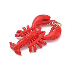 Brass Enamel Pendants&nbsp;X-KK-G555-20G-02