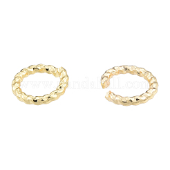 Brass Open Jump Rings&nbsp;KK-N231-392B-01