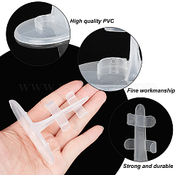Transparent Plastic Doll Standing Bracket&nbsp;AJEW-WH0312-71