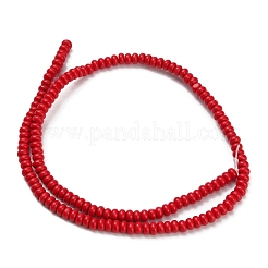Synthetic Turquoise Beads Strands&nbsp;G-Z110-B01-2x4mm-02