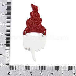 Christmas Theme Acrylic Pendants&nbsp;OACR-Q100-03A
