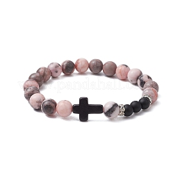 2Pcs Natural & Synthetic Gemstone Beads Stretch Bracelets&nbsp;BJEW-JB11318