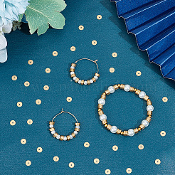 550Pcs Brass Spacer Beads&nbsp;KK-CN0002-48