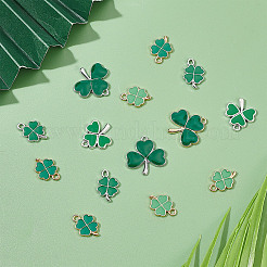 36Pcs 6 Style Alloy Enamel Pendants&nbsp;ENAM-SC0002-88