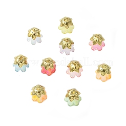90Pcs 9 Colors Acrylic Pendants&nbsp;OACR-CJ0002-58