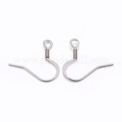 Tarnish Resistant 304 Stainless Steel French Earring Hooks&nbsp;STAS-P186-01P