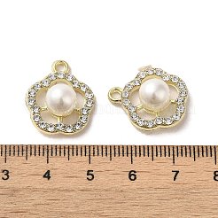 Alloy with Rhinestone Pendants&nbsp;FIND-B032-18G