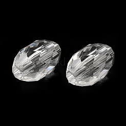 Transparent Acrylic European Beads&nbsp;TACR-G048-05
