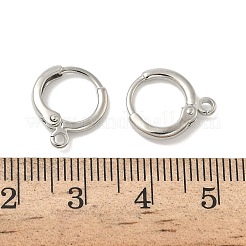 Brass Leverback Earring Findings&nbsp;KK-B166-05P