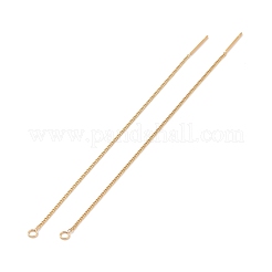 Ion Plating(IP) 304 Stainless Steel Stud Earring Finding&nbsp;STAS-E161-07G