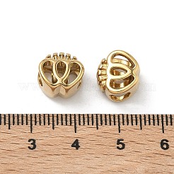304 Stainless Steel European Beads&nbsp;STAS-F341-15G