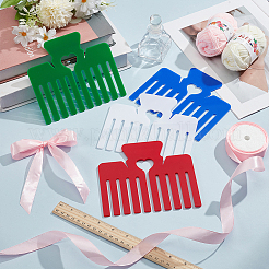 1 Set Acrylic Bowknot Maker Comb&nbsp;DIY-UN0006-56
