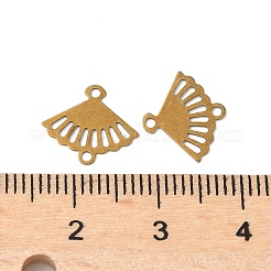 Brass Laser Cut Hollow Connector Charms&nbsp;KK-K277-12AB