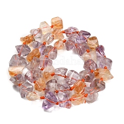 Natural Ametrine Beads Strands&nbsp;G-L634-G01-02