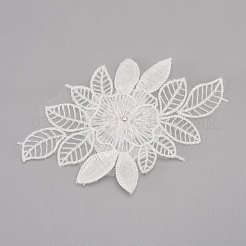 Milk Fiber Lace Embroidery Costume Accessories&nbsp;DIY-WH0019-54