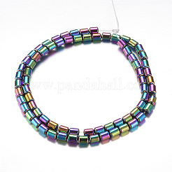 Electroplate Magnetic Synthetic Hematite Bead Strands&nbsp;G-A164-11E-01