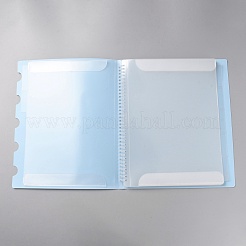 Plastic Piano Sheet Folder&nbsp;AJEW-WH20001-11B