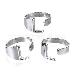 Alloy Cuff Finger Rings&nbsp;RJEW-S038-195L-P-NR