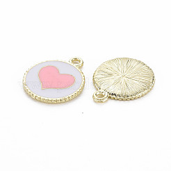 Alloy Enamel Pendants&nbsp;X-PALLOY-S181-039B-NR