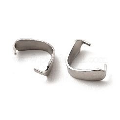 Non-Tarnish 304 Stainless Steel Snap on Bails&nbsp;STAS-L207-19P