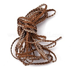 3-Ply PU Leather Braided Cord&nbsp;LC-WH0007-05