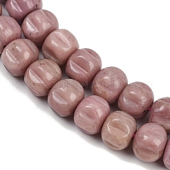 Natural Rhodonite Beads Strands&nbsp;G-Z080-B19-8x6mm