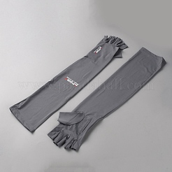 Outdoor Cycling Polyester Two Half Fingers Gloves&nbsp;AJEW-WH20020-192C