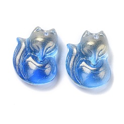 Electroplate Glass Cabochons&nbsp;LS-EGLA-D007-04F