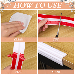 TPE Self-Adhesive Flexible Molding Trim&nbsp;FIND-WH20001-12A