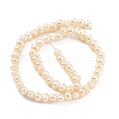 Natural Cultured Freshwater Pearl Beads Strands&nbsp;PEAR-C003-06D