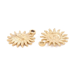 Ion Plating(IP) 304 Stainless Steel Charms&nbsp;STAS-C048-10G