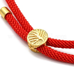 Nylon Cords Bracelet Makings Fit for Connector Charms&nbsp;AJEW-P116-01G-11