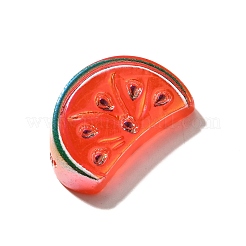 Electroplate UV Plating Opaque Fruit Resin Cabochons&nbsp;CRES-U004-03G