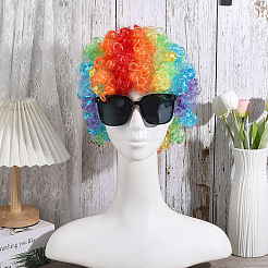 6Pcs 6 Styles Afro Wig Cap for Halloween&nbsp;DIY-WR0005-37