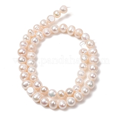 Natural Cultured Freshwater Pearl Beads Strands&nbsp;PA-CBABE82-15D
